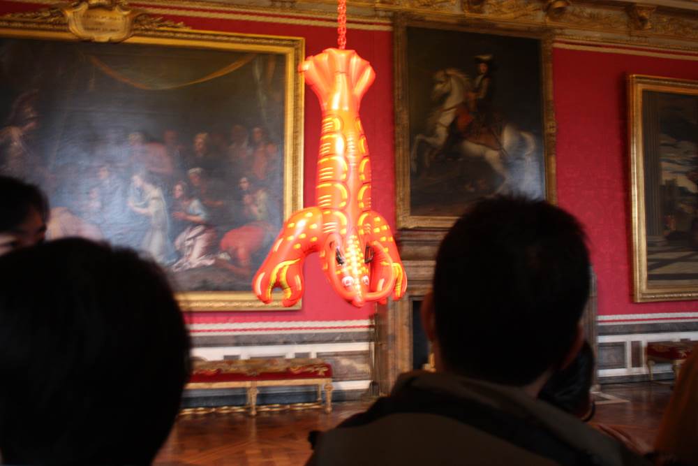 The lobster at Versailles