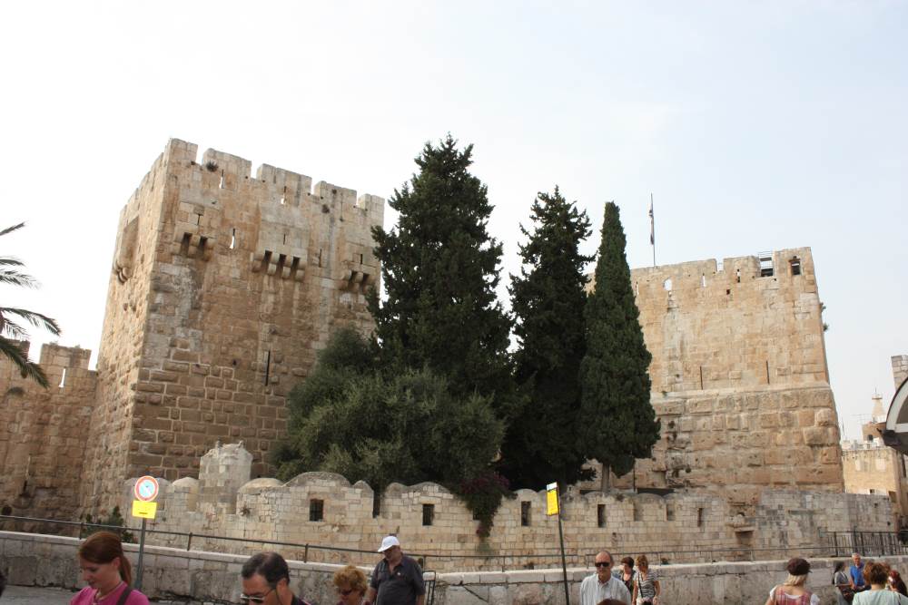 The walls of the Old City