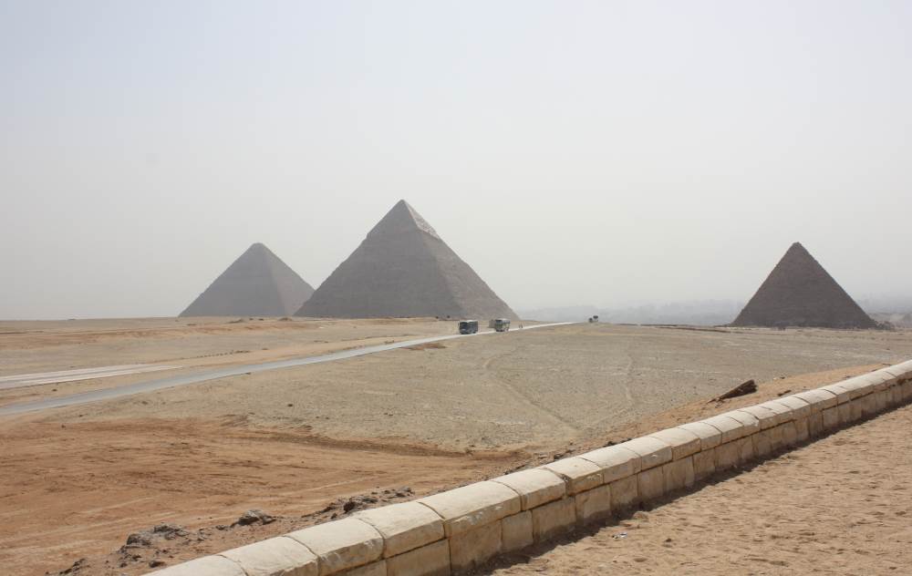 The Giza Pyramids