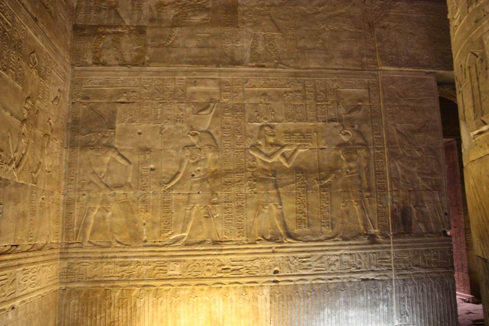 Heiroglyphics Edfu Temple 2