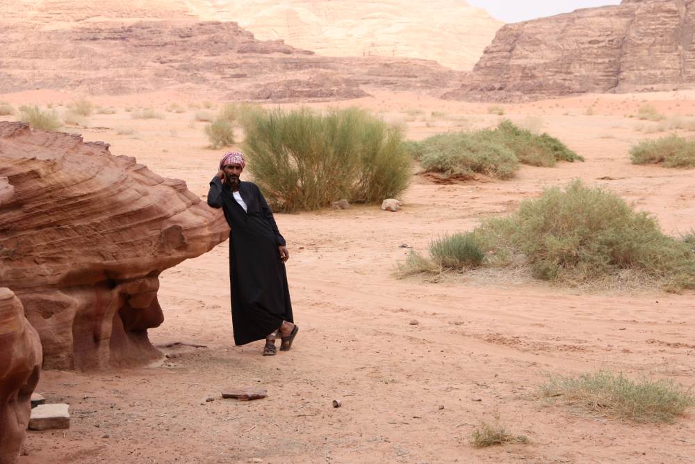 Bedouin at Wadi Rum