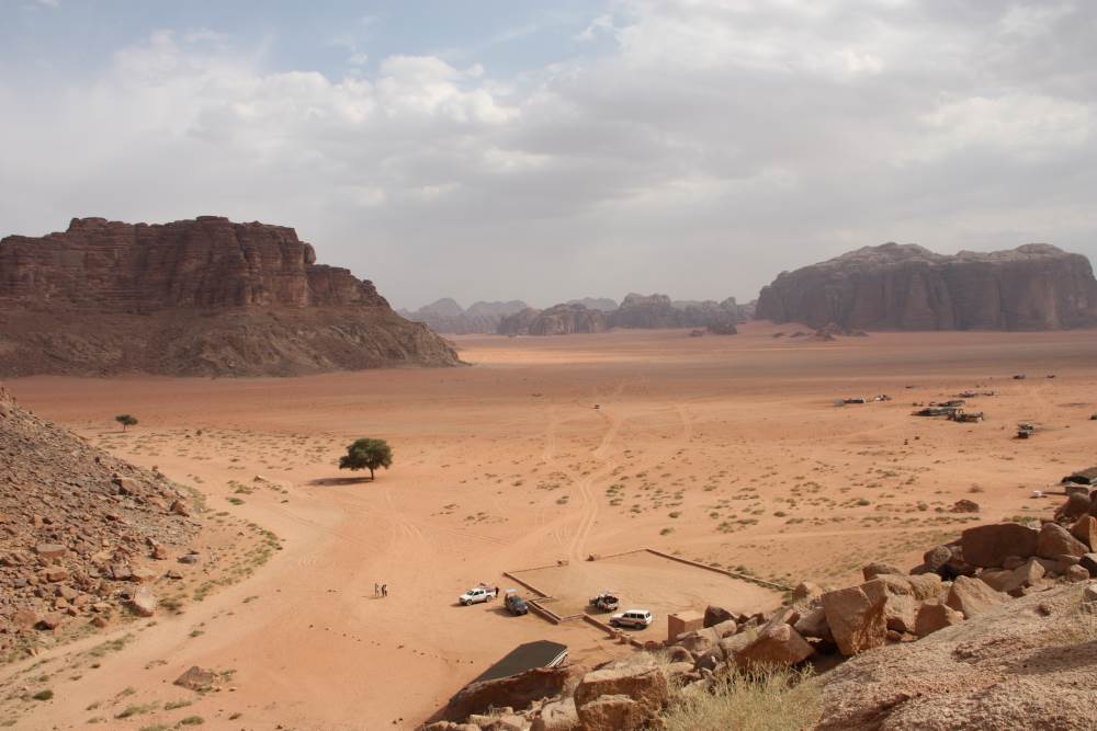 Lawrence Spring at Wadi Rum