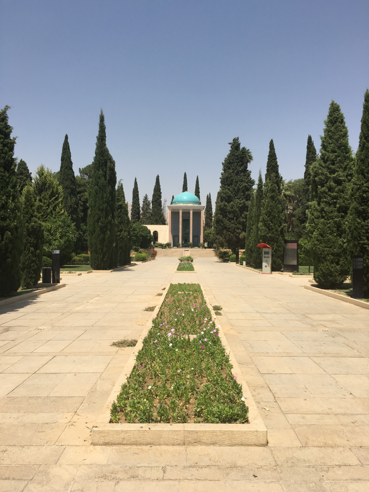 Tomb of Saadi Courtyard