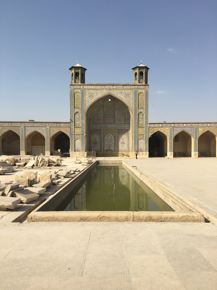 Vakil Mosque Courtyard