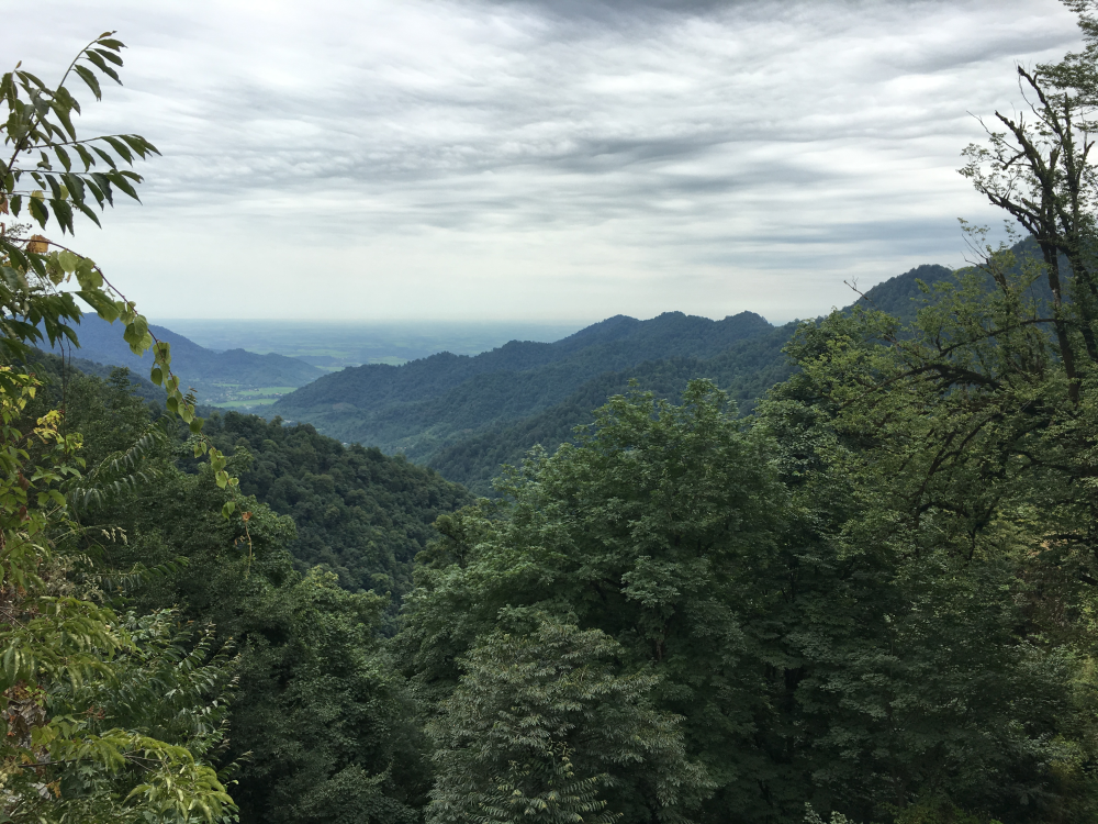 View from Rudkhan Castle