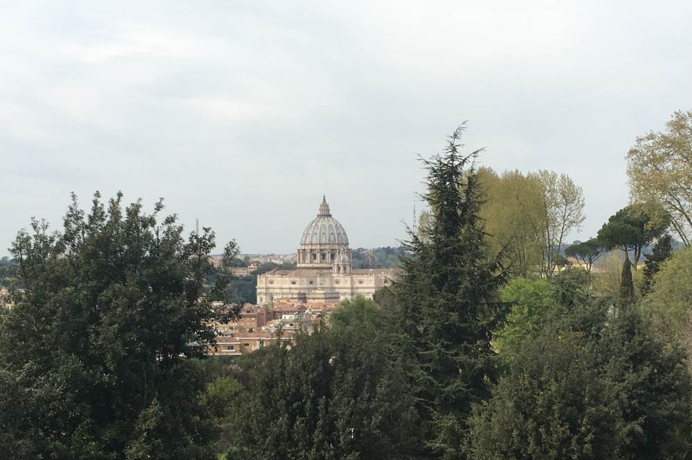 San Pietro from afar