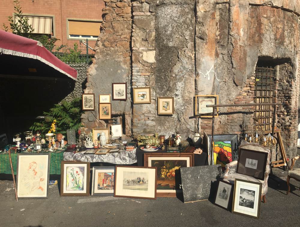 Trastevere flea market 2