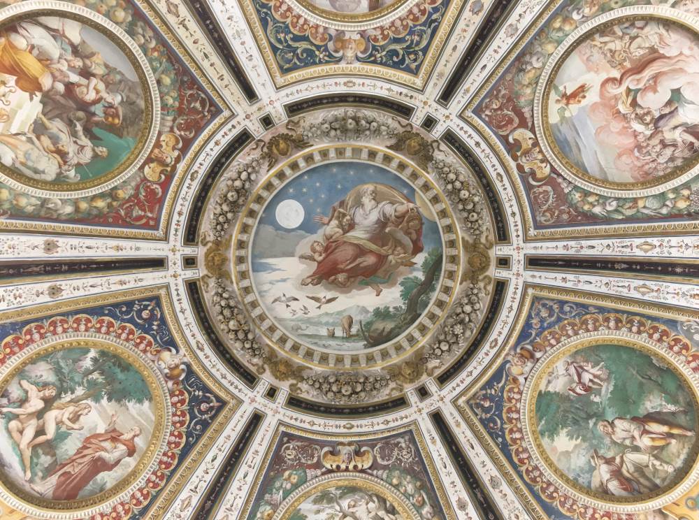 Villa Farnese Ceiling - God the Father