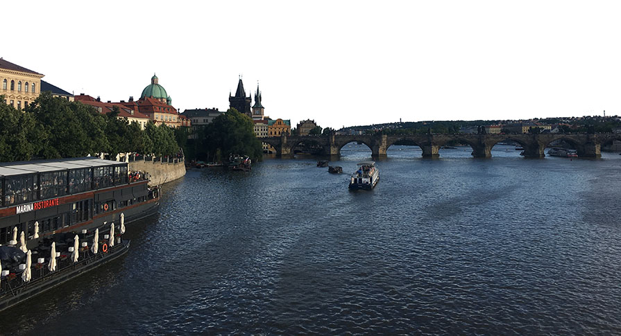Benjamin spends a long layover exploring the Czech capital