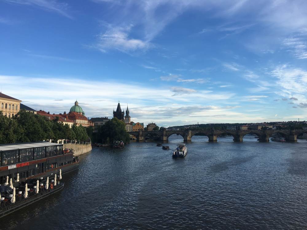 The Charles Bridge and St. Francis Seraph