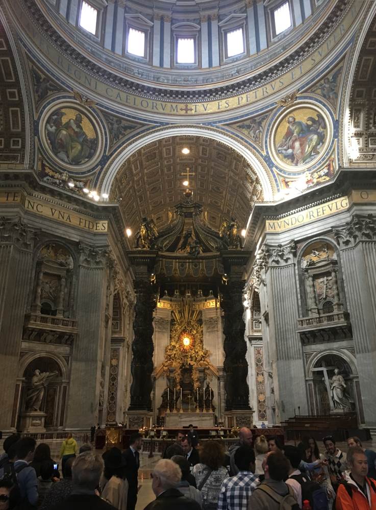 Altar at Saint Peter's
