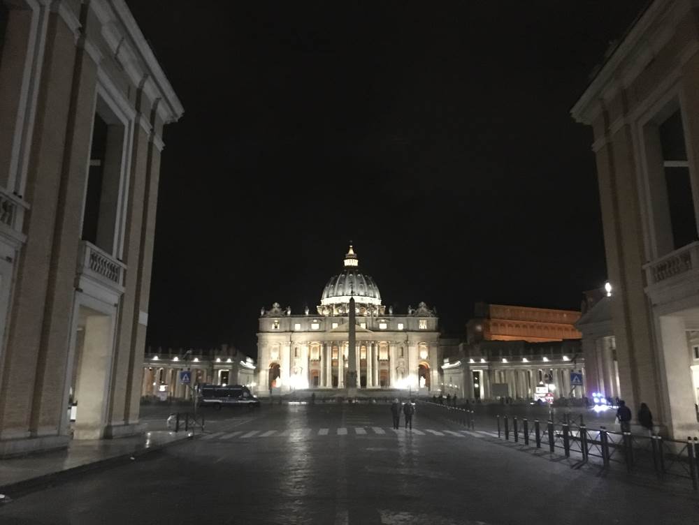 San Pietro by Night