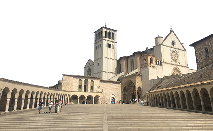 Benjamin explores more of VIterbo Province and further to Assisi