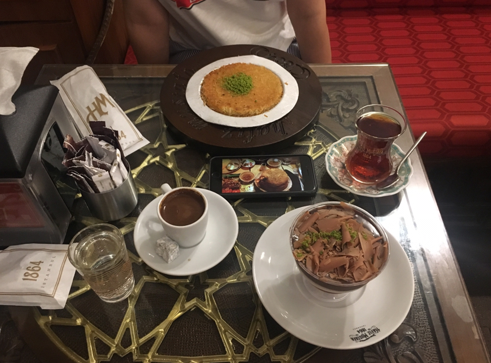 Dessert in Sultanahmet