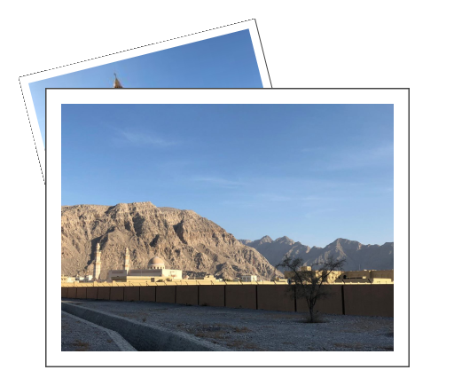 Entering Khasab