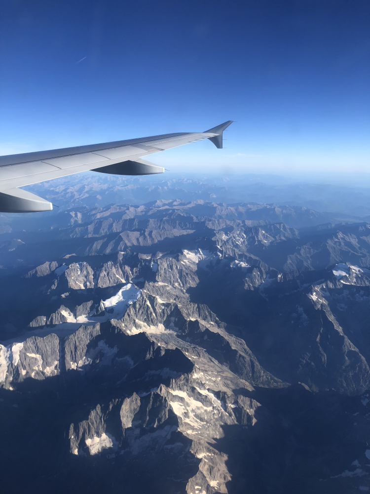 Over the French Alps