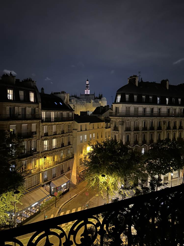 Balcony by night