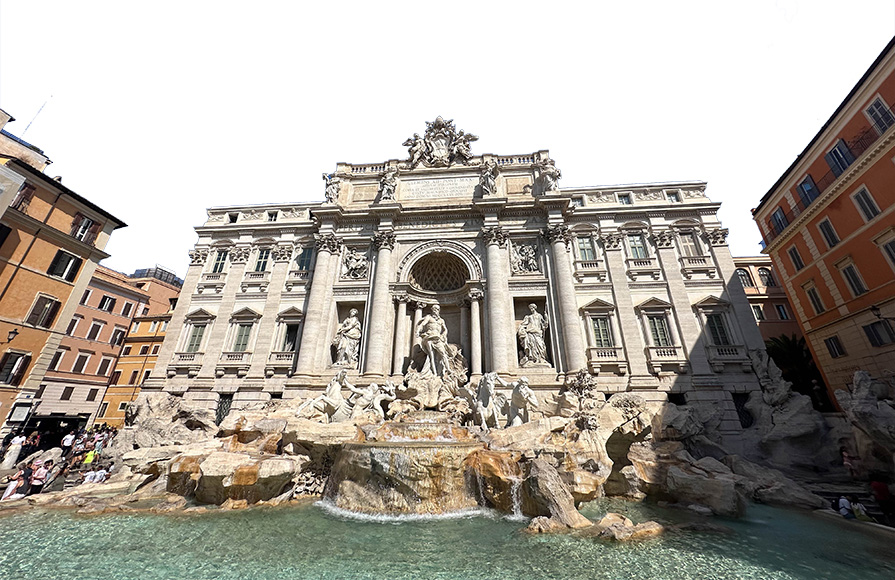 Fontana di Trevi, Rome, Italy