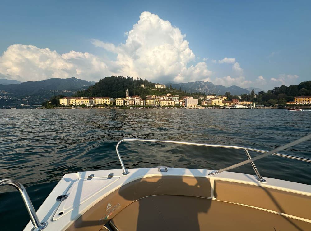 Bellagio from Lake Como