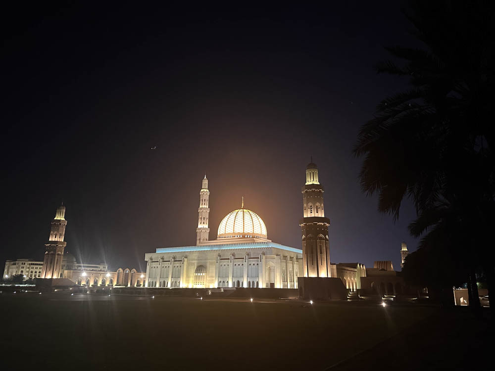 Grand Mosque by Night