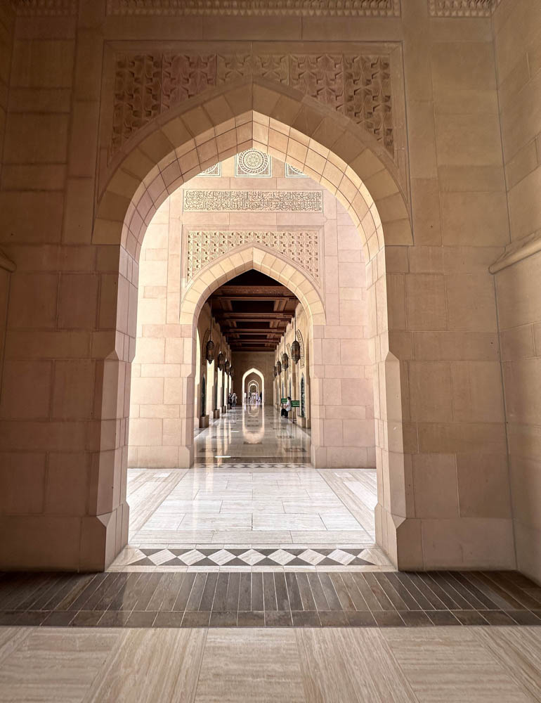 Outside Grand Mosque