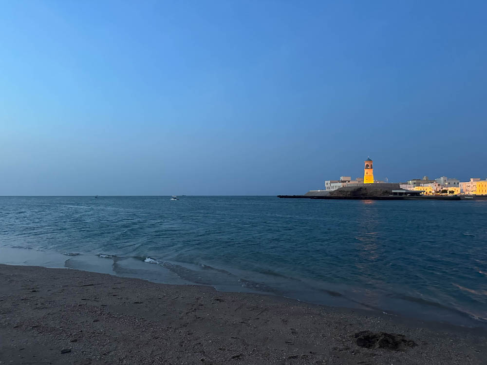 Sur Lighthouse by Night