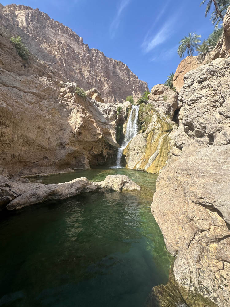 Wadi Tiwi Waterfall