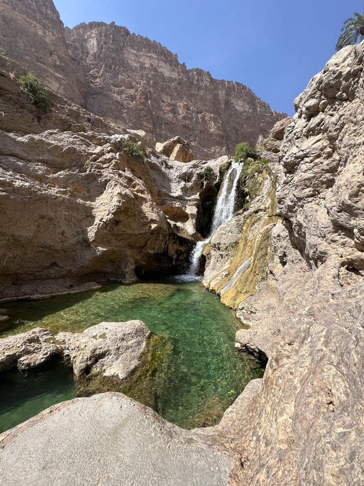 Wadi Tiwi Waterfall