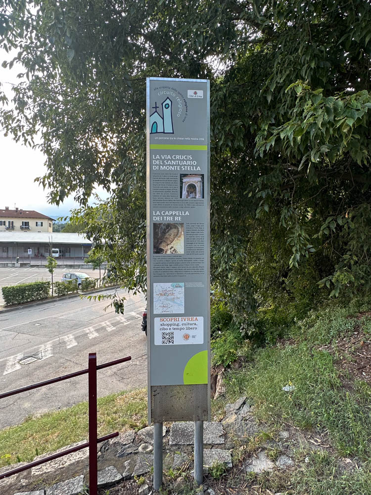 Begin the Stations of the Cross, Ivrea
