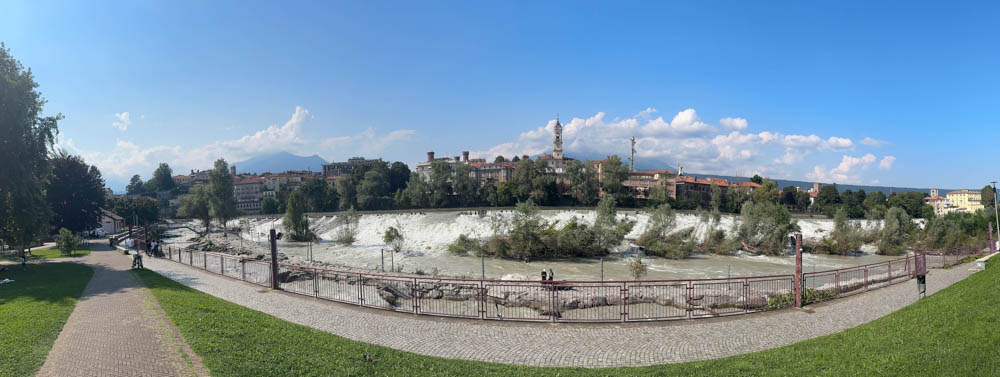 Dora Baltea, panaroma Ivrea