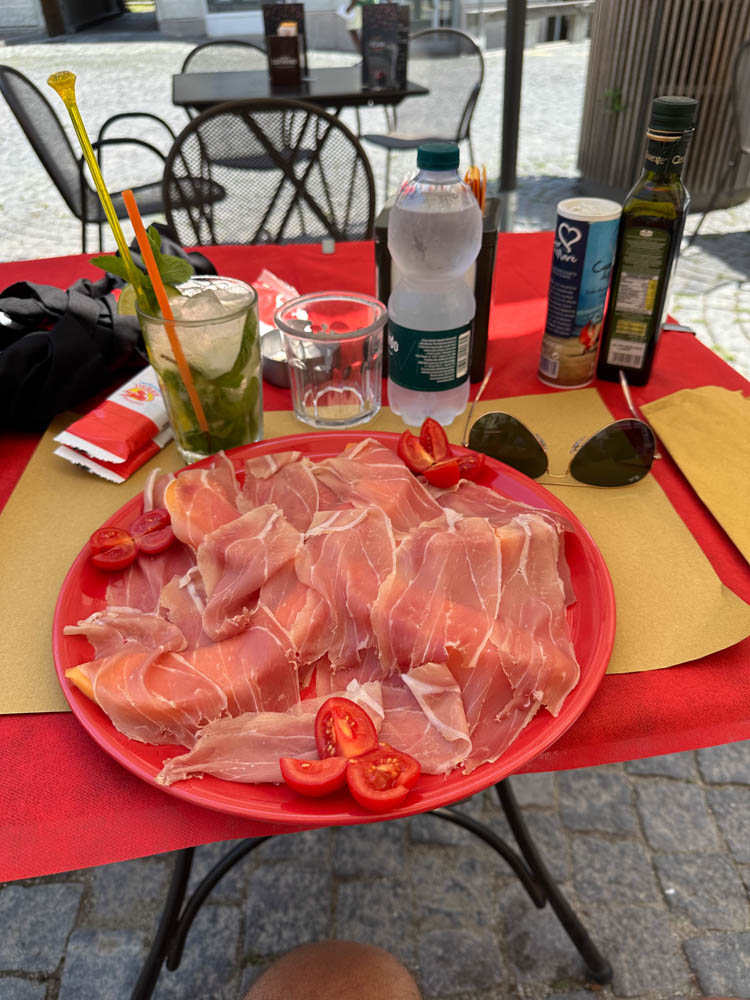 Proscuitto and melons
