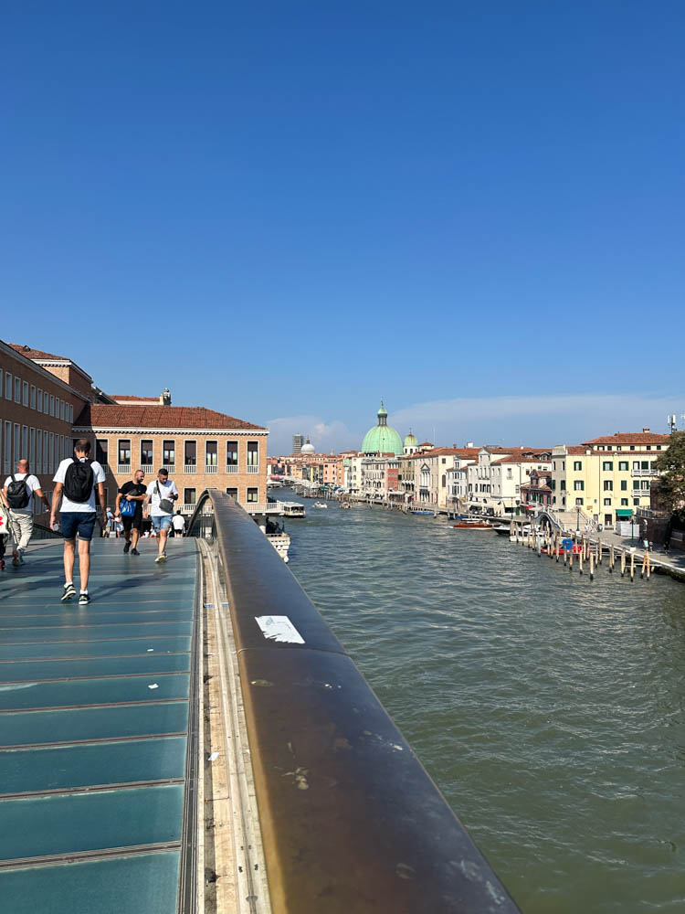 View from Ponte della Costituzione