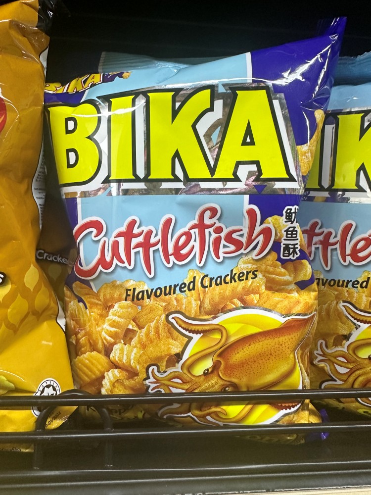 Cuttlefish crackers