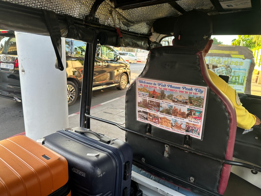 First Tuk Tuke ride