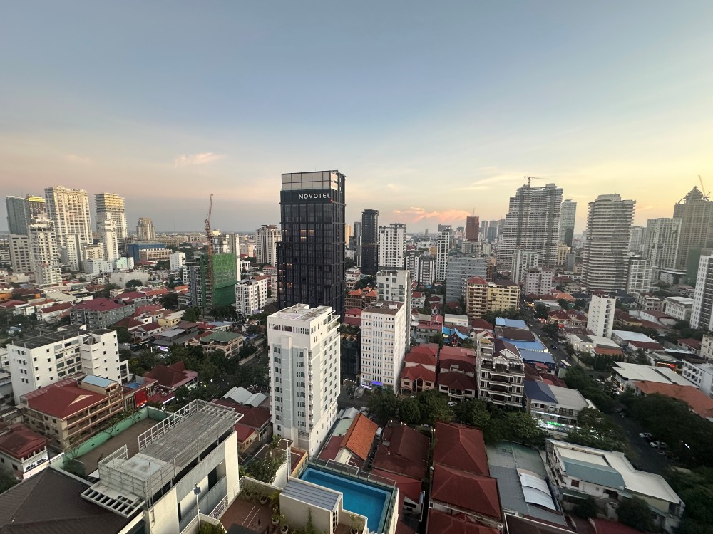 Phnom Penh Rooftop View
