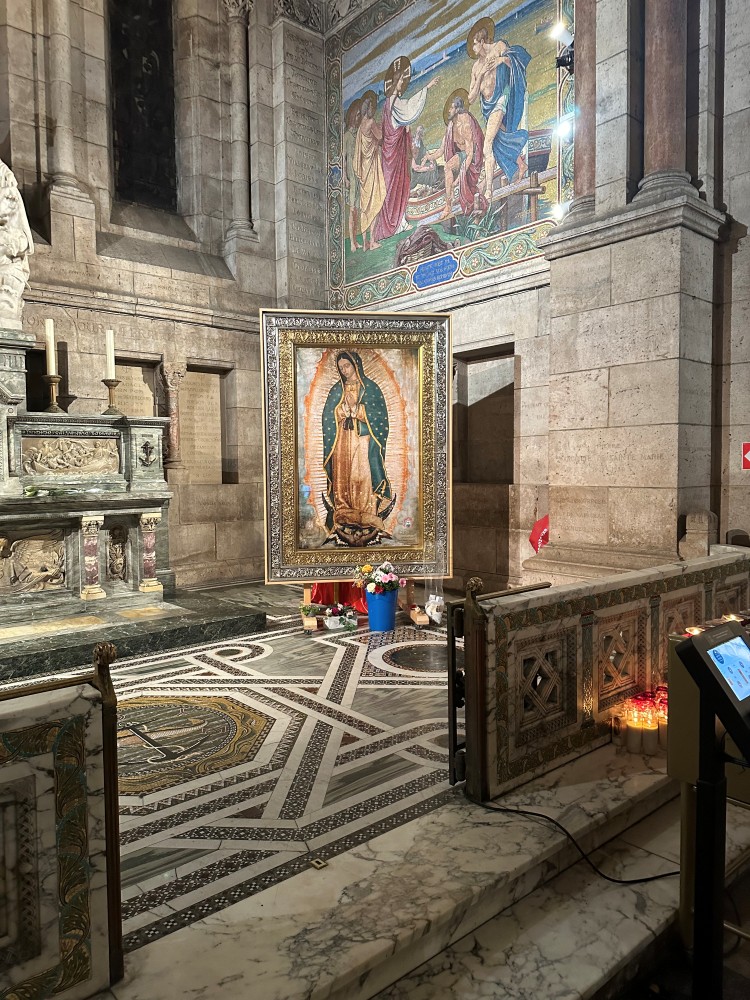 Mary at Sacré-Cœur