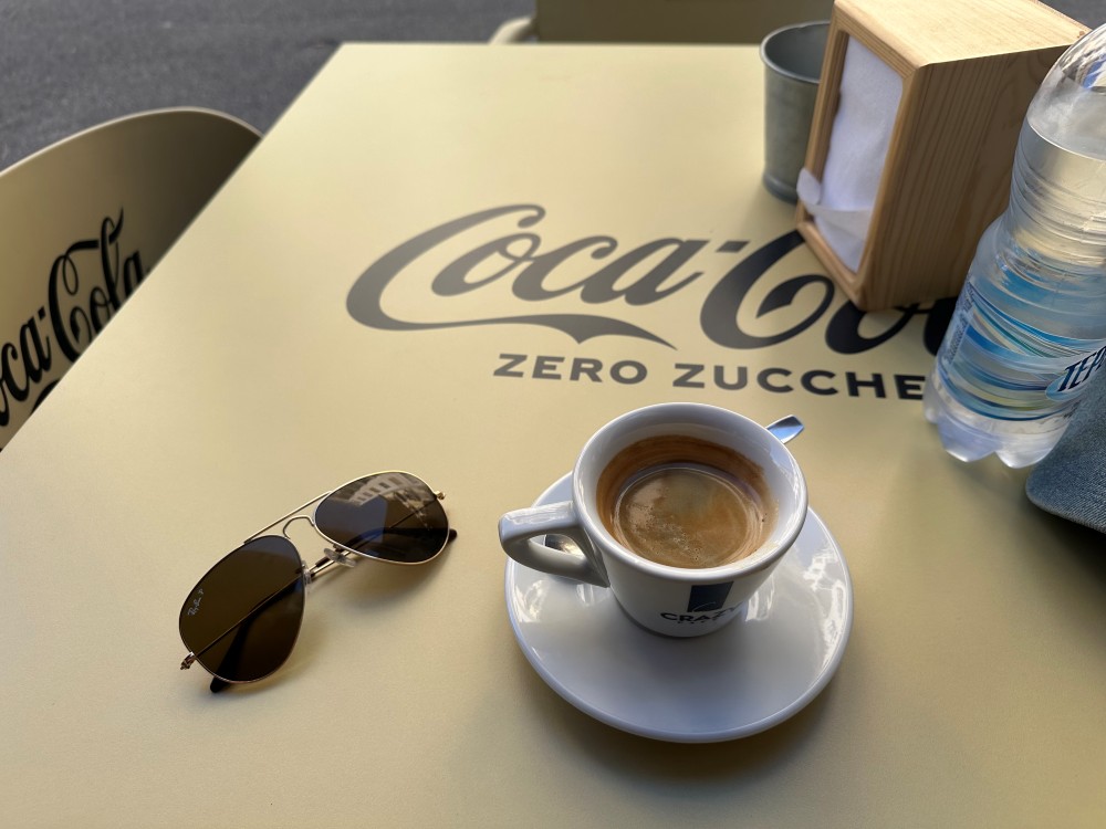 Morning espresso