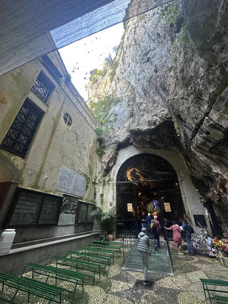 Santa Rosalia Sanctuary Entrance