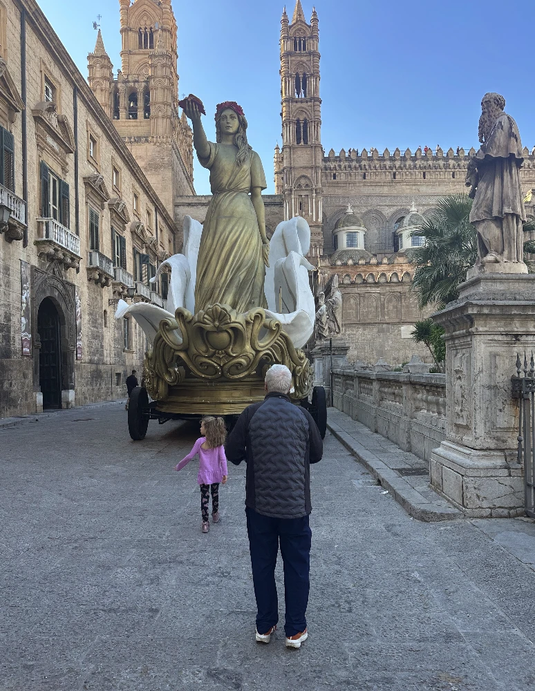 Santa Rosalia Statue 2