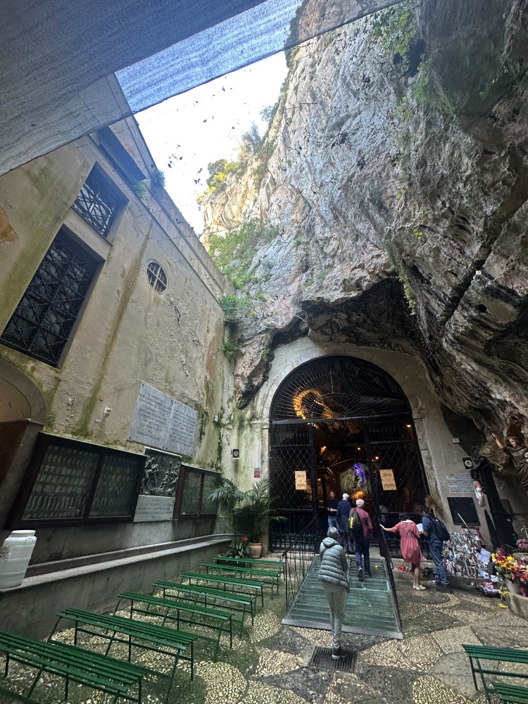 Santa Rosalia Sanctuary Entrance