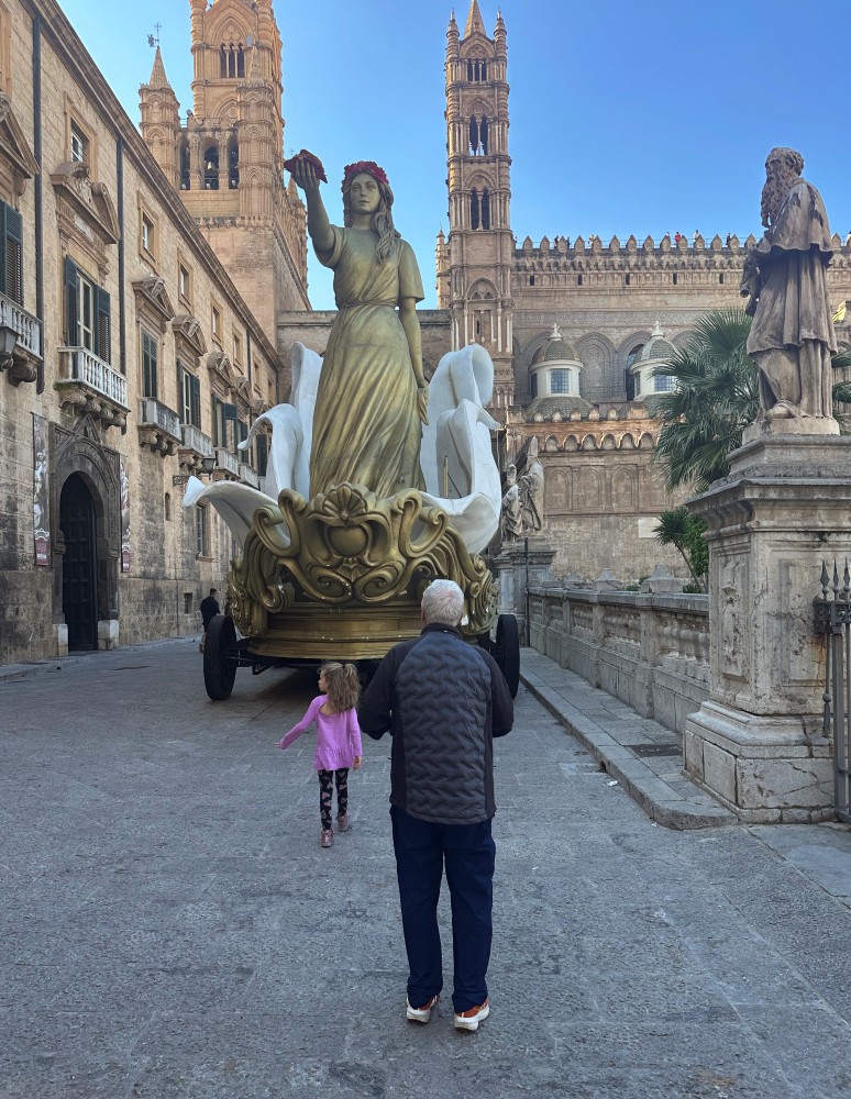 Santa Rosalia Statue 2