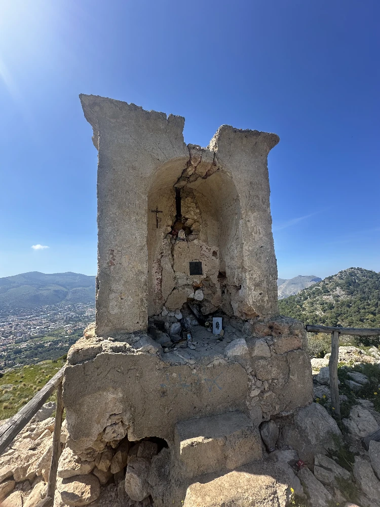Shrine on Mount Pellegrino