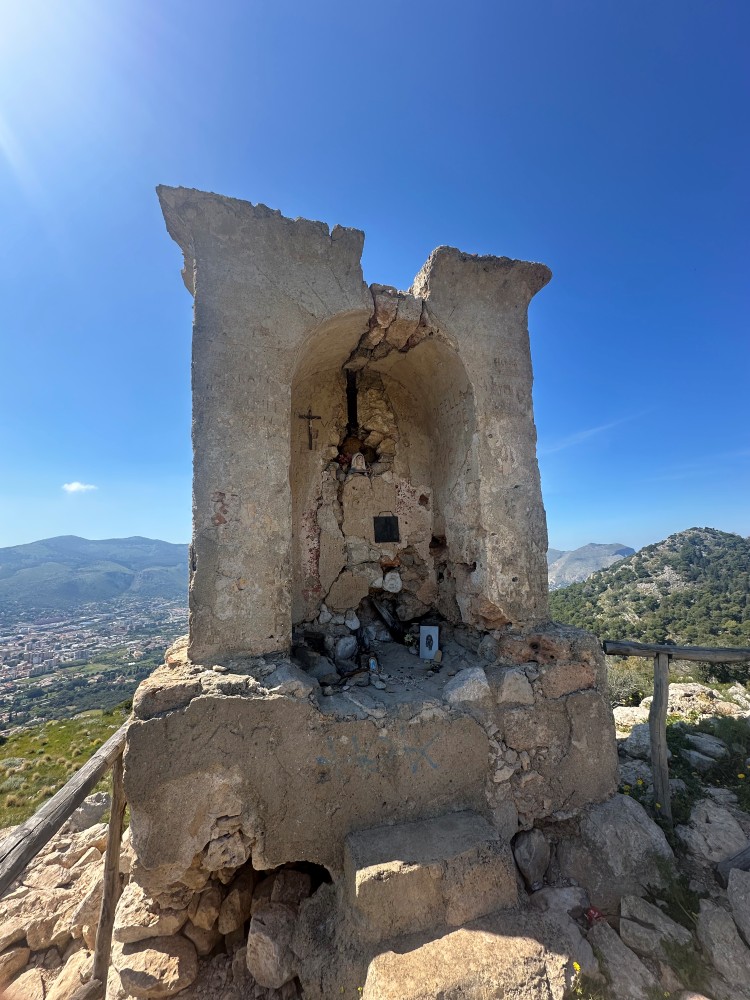 Shrine on Mount Pellegrino