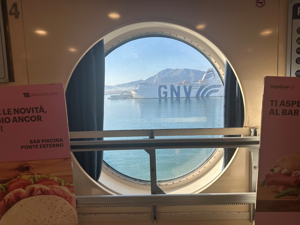 Through the porthole