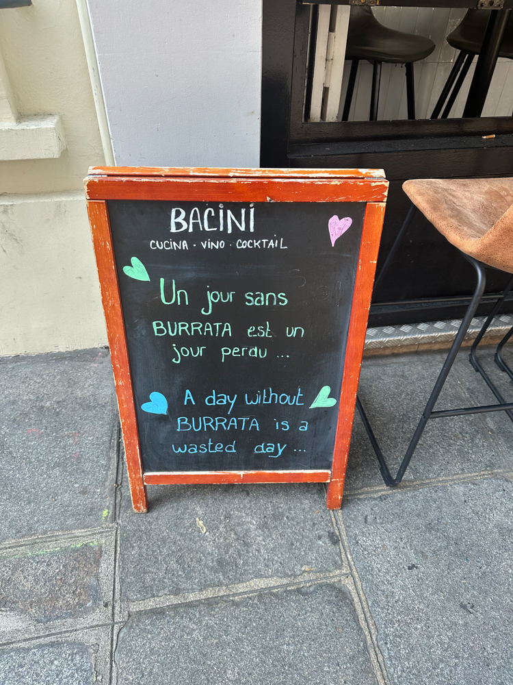 A day without burrata...