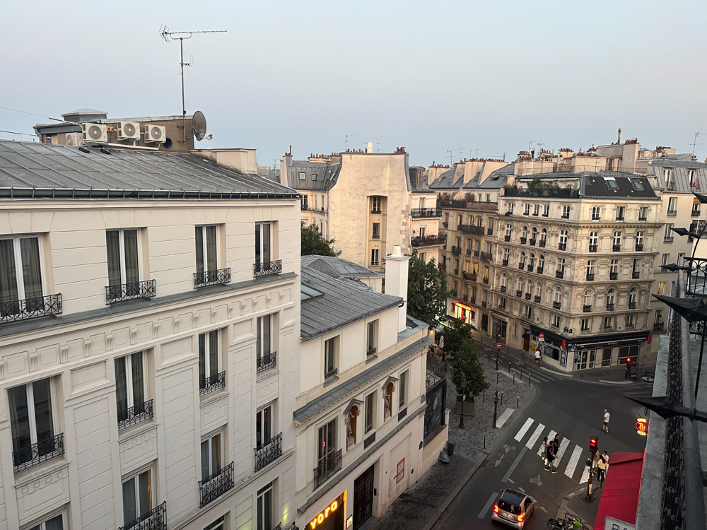 Pigalle Hotel Balcony