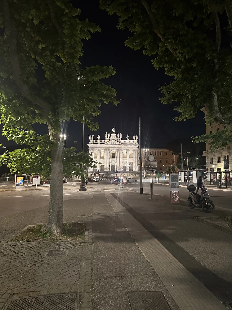 Archbasilica of Saint John Lateran by night