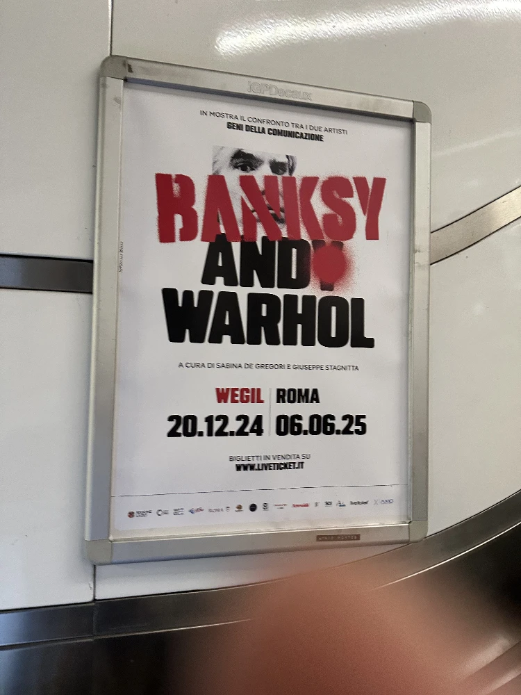 Banksy and Warhol