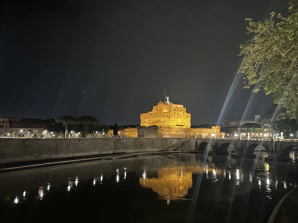 Castel Sant'Angelo by night