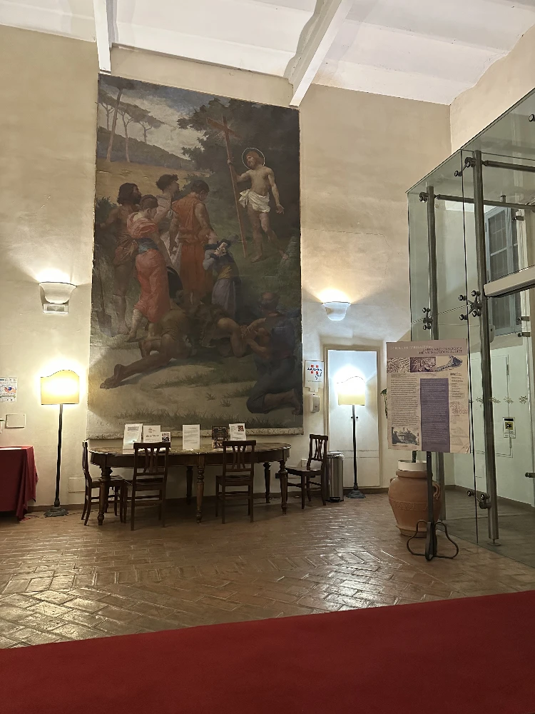Entrance Santa Croce In Gerusalemme hotel